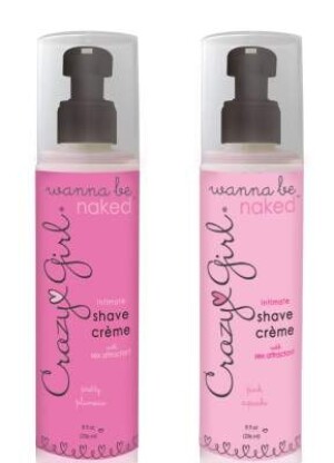 Crazy Girl Wanna Be Naked Intimate Shave Creme