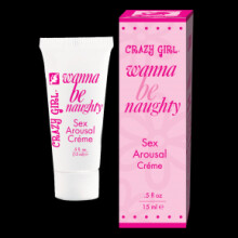 Crazy Girl Wanna Be Naughty - Sex Arousal Crème