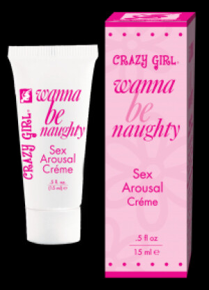 Crazy Girl Wanna Be Naughty - Sex Arousal Crème