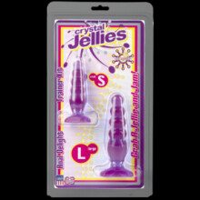 Crystal Jellies Anal Trainer Kit - Purple