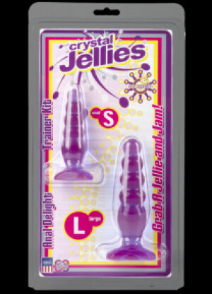 Crystal Jellies Anal Trainer Kit - Purple