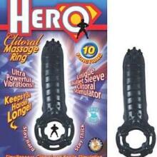 Hero cockring & clitoral massager