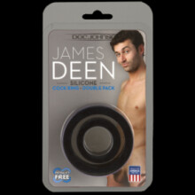 James Deen Signature Cock Ring – Black