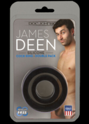 James Deen Signature Cock Ring – Black