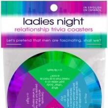 Ladies Night Relationship Trivia Coasters
