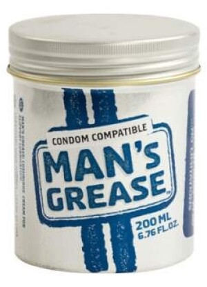 Man's Grease Water Based Cream Lubricant - 200 ml
