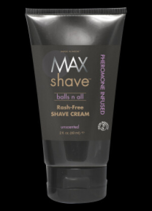 Max Shave Balls N All Rash-Free Shave Cream