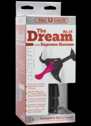 Vac-u-lock Platinum Edition • The Dream No.14 With Supreme Harness - Pink