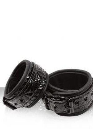 Sinful Black - Wrist Cuffs