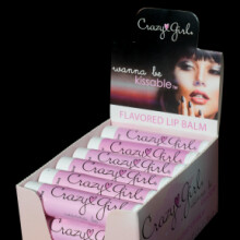 Crazy Girl Wanna Be Kissable Lip Balm Display