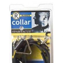 Double Strap Locking Rubber Collar