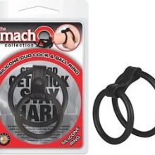 MachO Collection Silicone Duo Cock & Ball Ring