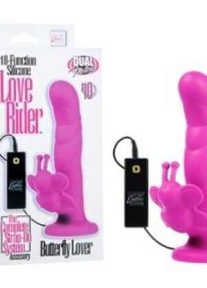 10-Function Silicone Love Rider Butterfly Lovers