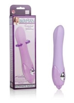 Dr. Laura Berman Intimate Basics, 5-Function Silicone Rotating & Vibrating Massager - Harlow