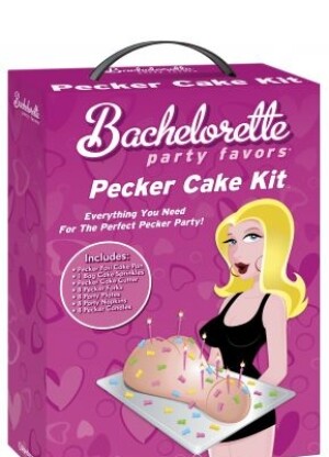 Bachelorette Party Favors Pecker Cake Kit