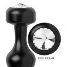 Spade Petite Jewel Aluminum Anal Plug