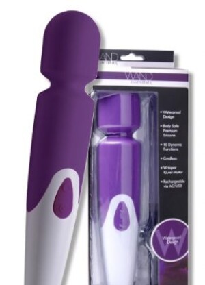 Nirvana Waterproof Silicone - 10 Mode Wand Massager