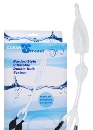CleanStream - Bardex Style Inflatable Double Bulb Enema System