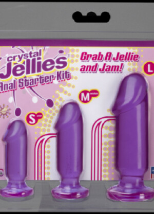 Crystal Jellies - Anal Starter Kit - Purple