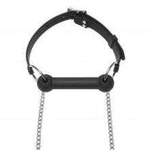 Master Series - Equine Silicone Bit Gag with Nipple Clamps