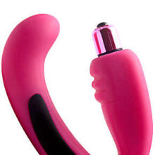 Zeus - Nocturna Rose Vibrating Silicone Electro G-Seeker