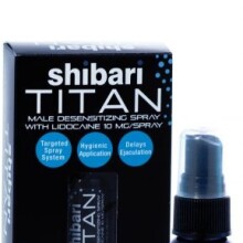 Shibari Titan Male Desensitizing Spray with Lidocaine