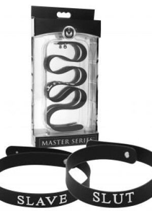 Master Series - Slave or Slut Collar