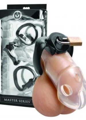 Master Series - Rikers Locking Chastity Cage