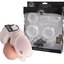 Master Series - Sado Chamber Silicone Male Chastity Device