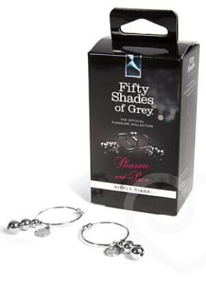 Fifty Shades of Grey - Pleasure and Pain Nipple Rings