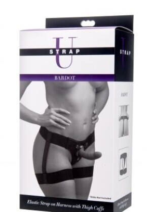 StrapU Bardot Garter Belt Style Strap On Harness