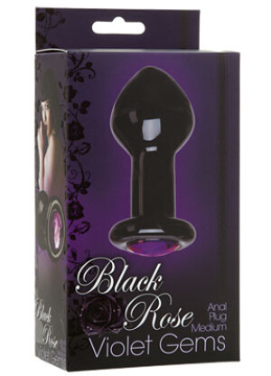 Black Rose – Violet Gems – Medium