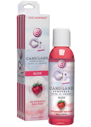 Candiland Sensuals - Glide - Strawberry Bon Bon