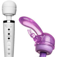 Wand Essentials Utopia Wand + Dual Stimulation Attachment