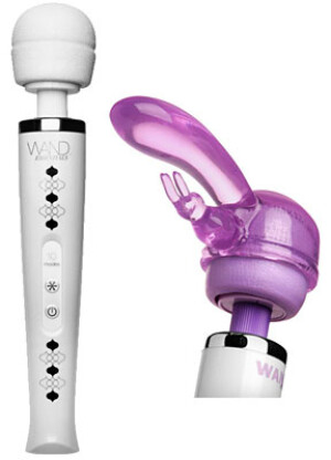 Wand Essentials Utopia Wand + Dual Stimulation Attachment