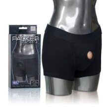 Packer Gear - Black Boxer Brief Harness - M/L
