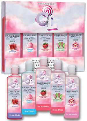 Candiland Sensuals - Glide 5-Pack