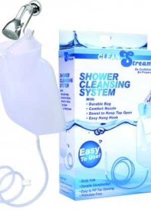 CleanStream - Silicone Shower Cleansing System