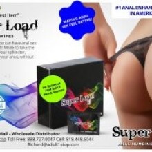 'Super Load' Numbing Anal Wipes