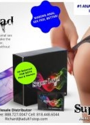 'Super Load' Numbing Anal Wipes