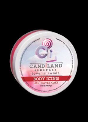 Candiland Sensuals Body Icing – Red Velvet Cake