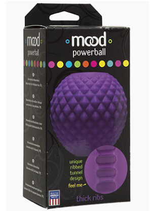 Mood Powerball - Thick Ribs - Purple