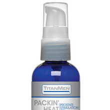 TitanMen Packin’ Heat – Prostate Stimulation Gel- 2 fl. oz.