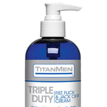 TitanMen Triple Duty – Fist, Fuck & Jack-Off Cream - 8 fl. oz.     