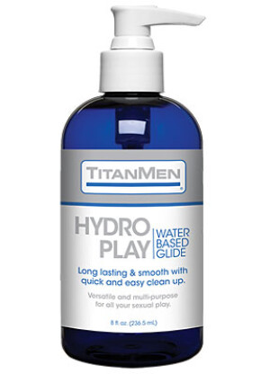 TitanMen Hydro Play – Water Based Glide – 8 fl. oz.              