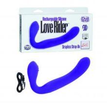 Rechargeable Silicone Love Rider Strapless Strap-On