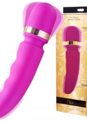 Inmi Fiori Vibrating and Gyrating Silicone Wand