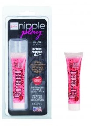 Nipple Play Erect Nipple Gel - Cherry