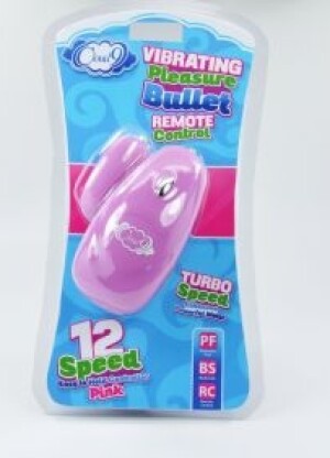 Cloud 9 Bullet Pink 12 Speed with Ergonomically Designed Remote Control