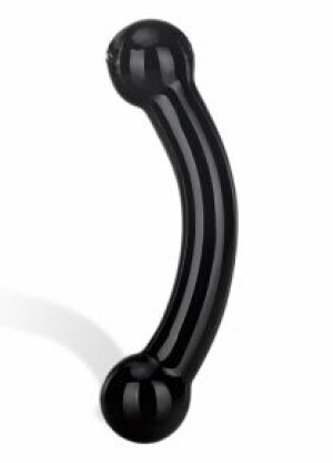 Double Bull Black Dildo